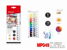 Guašas 12spalvų x 6ml MOTARRO