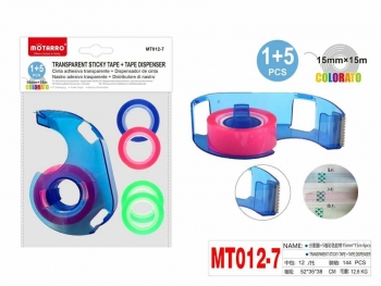 Lipni juosta 15mm x 15m 5vnt su laikikliu MOTARRO
