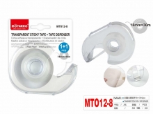 Lipni juosta 18mm x 30m  su laikikliu MOTARRO