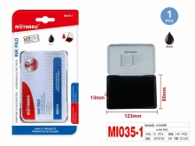 Tušo pagalvėlė antspaudams 85x123mm juodos sp MOTARRO