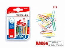 Sąvaržėlės spalvotos 50mm 25vnt plastikinės MOTARRO