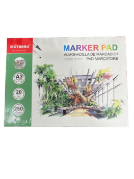 Piešimo albumas A3 20lapai 250gr MOTARRO