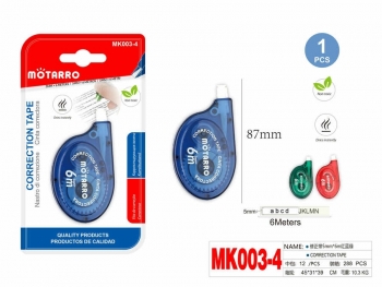 Korekcinė juostelė 5mm x 6m MOTARRO
