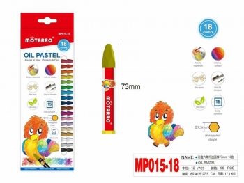 Aliejinė pastelė 18spalvų MOTARRO