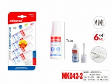 Korektorius teptukinis 6ml 4vnt MOTARRO