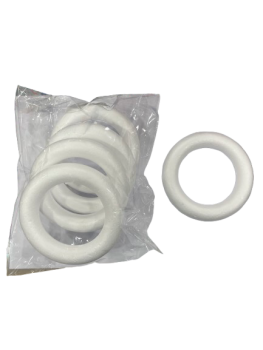 Apskritimas iš polistirolio 14,5cm 5vnt