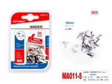 Kniedės 19mm 30vnt sidabro sp. MOTARRO