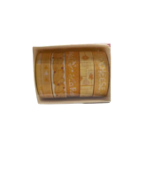 Lipni juosta popierinė 5vnt 1cm x 2m Chesse pudding