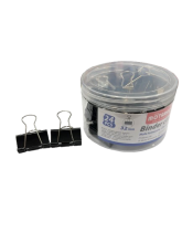 Kanceliariniai spaustukai 32mm 24vnt juodos sp MOTARRO