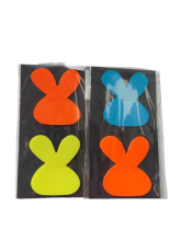 Lipnūs lapeliai plastikiniai ZUIKIS 45mm 2sp x 20lap.