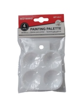 Dažų maišymo paletė 85x85mm baltos spalvos MOTARRO