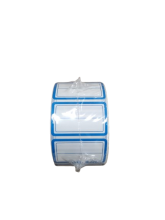 Lipnios etiketės 25x40mm 1000vnt mėlynos sp