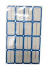 Lipnios etiketės 30x48mm  16vnt x 50lapų mėlynos sp