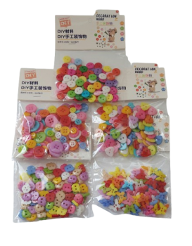Sagos 10mm įvairios spalvotos