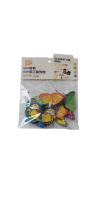 Dekoracija DRUGELIS magnetinis 50x55mm 12vnt