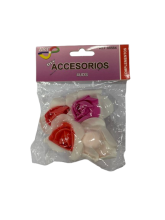 Rožytės iš putgumos 4vnt 40mm