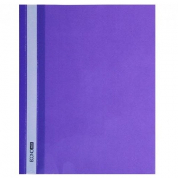 Plastikinis segtuvėlis skaidriu viršeliu, violetinės spalvos