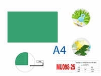 Spalvotas popierius MOTARRO 230gr 50lapų žalios sp