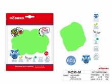 Porėtas modelinas MOTARRO 60g šv.žalios sp