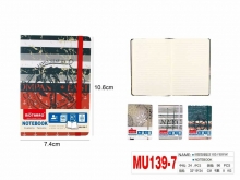 Užrašų knygutė MOTARRO 106x74mm 100l. linija
