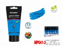 Akriliniai dažai MOTARRO 75ml fluorescencinė mėlyna sp
