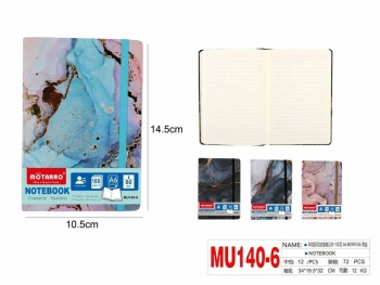 Užrašų knygutė MOTARRO 145x105mm 100l. linija
