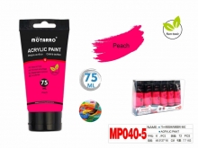 Akriliniai dažai MOTARRO 75ml rožinė sp
