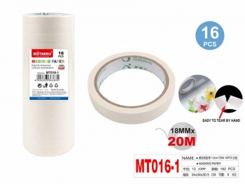 Lipni juosta popierinė 18mm x 20m MOTARRO