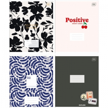 Sąsiuvinis 80l.linija,70gm2, MIX INTERDRUK