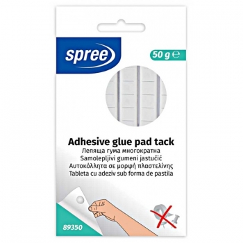 Klijai plastilininiai 50g, balti