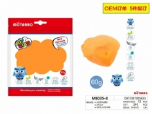 Porėtas modelinas MOTARRO 60g oranžinės sp