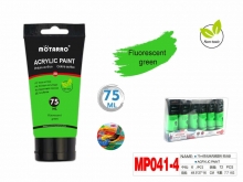 Akriliniai dažai MOTARRO 75ml fluorescencinė žalia sp