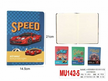 Sąsiuvinis MOTARRO A5 100l linija