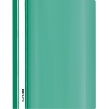 Plastikinis segtuvėlis skaidriu viršeliu, EconoMix, A4+, žalios sp.