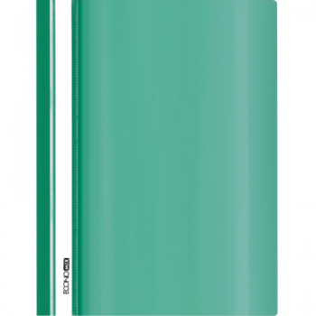 Plastikinis segtuvėlis skaidriu viršeliu, EconoMix, A4+, žalios sp.