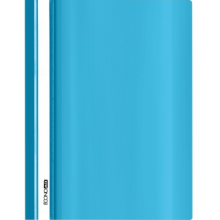 Plastikinis segtuvėlis skaidriu viršeliu, EconoMix, A4+, šviesiai mėlynos sp.