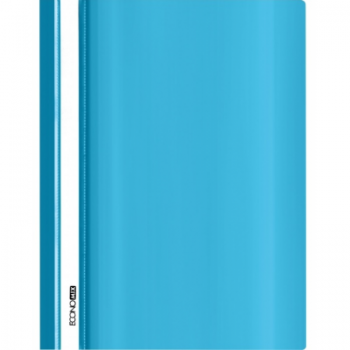 Plastikinis segtuvėlis skaidriu viršeliu, EconoMix, A4+, šviesiai mėlynos sp.