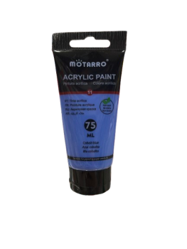 Akriliniai dažai MOTARRO 75ml kobalto mėlynos sp