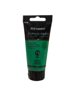 Akriliniai dažai MOTARRO 75ml šv.žalios sp