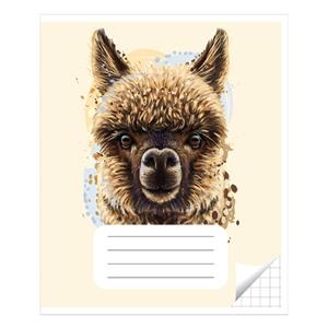 Sąsiuvinis langeliais 12 lapų, Vidinių lapų gramatūra-90 g/m2