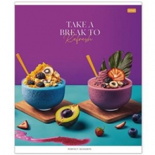 Sąsiuvinis 48 lapų, langeliais