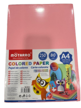 Spalvotas popierius MOTARRO 80gr 250lapų