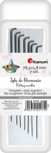 Vėlimo adatų sausam  vėlimui rinkinys 7vnt.  78,5x1.8mm
