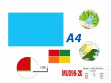 Spalvotas popierius MOTARRO 230gr 50lapų