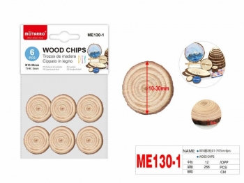 Medinis medžio stiebas 6vnt 5mm x 25mm MOTARRO