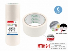 Lipni juosta popierinė 48mm x 20m baltos sp MOTARRO