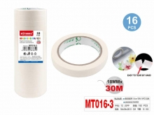 Lipni juosta popierinė 18mm x 30m baltos sp MOTARRO