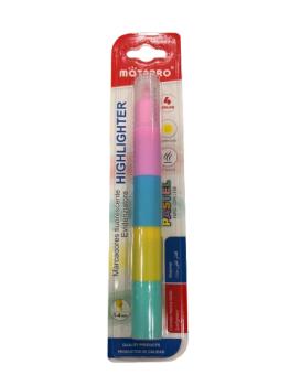 Teksto žymeklis 1-4mm 4-ių spalvų MOTARRO