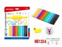 Plastilinas 8sp + formelės + volelis MOTARRO