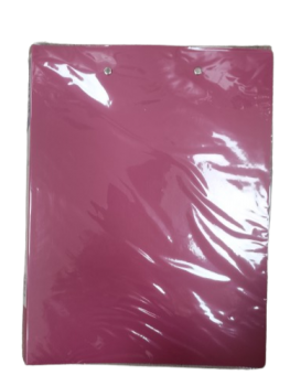 Segtuvas A4 18mm plastikinis su metaline spiraline įsegėle+viršutinis prispaudėjas WORPSON